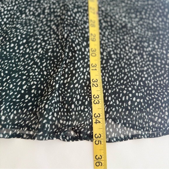 Joie Women’s Sheer Long Sleeve Dot Print Dress Size M‎ - Picture 9 of 11